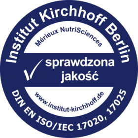 Znak jakości: Jakość potwierdzona przez Instytut Kirchhoffa w Berlinie