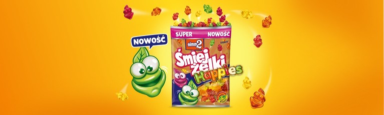 Nowe nimm2 Śmiejżelki Happies